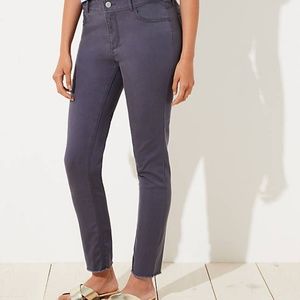 NWT LOFT Women's Skinny Five Pocket Pants - Grey